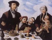 Maerten Jacobsz van Heemskerck Family portrait USA oil painting reproduction